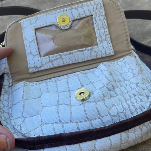 Vintage Relic crossbody bag adjustable strap exterior pocket 🦋 - Picture 2 of 8